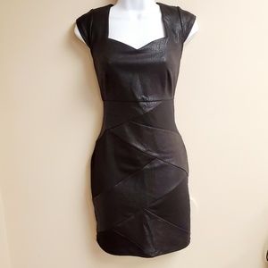 Womens Black bodycon Zip-up BeBop Black Dress M